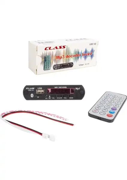 Class USB-123 12 Volt Otomobil Müzik ve İletişim Cihazı Detaylı İnceleme