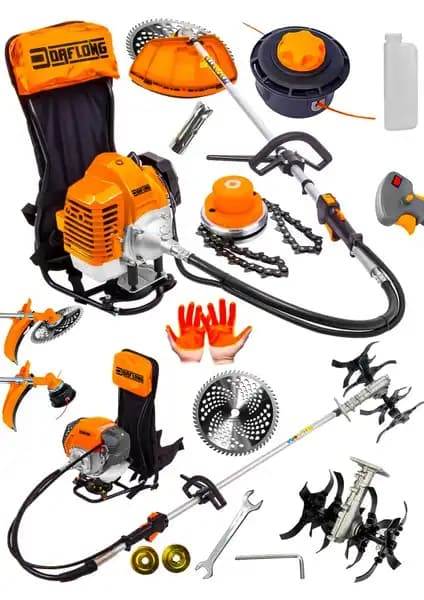 Daflong D-Power Sırt Tipi Çapa Aparatı ve Benzinli Ot Tırpanı Ürün Tanıtımı ve Özellikleri