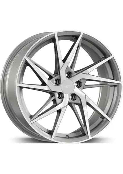 Değer 5114,318*8.0 ET35 Fer-R02 Silver Diamond Jant Modern ve Güçlü Tasarım