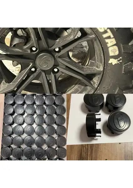 Dr.Makro ATV Jant ve Göbek Kapağı 450-625-1000 cc Siyah dayanıklı ve şık tasarım