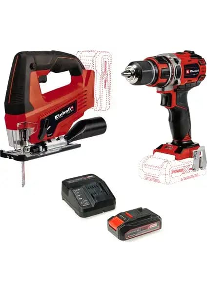 Einhell Akülü Vidalama ve Dekupaj Seti: Güçlü Performans ve Çok Yönlülük Sunar