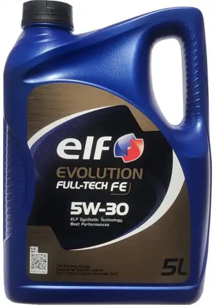 Elf Evolution Full-Tech FE 5W-30 5 Litre Motor Yağı Yüksek Performans ve Güvenilirlik İçin