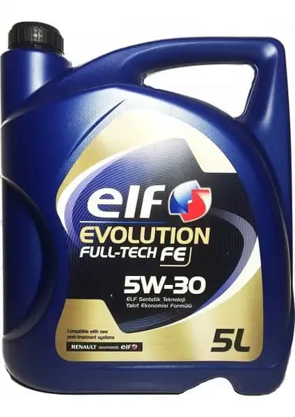 Elf Fulltech Fe 5W-30 5 Lt Motor Yağı: Yüksek Performans ve Güvenilirlik Sağlar