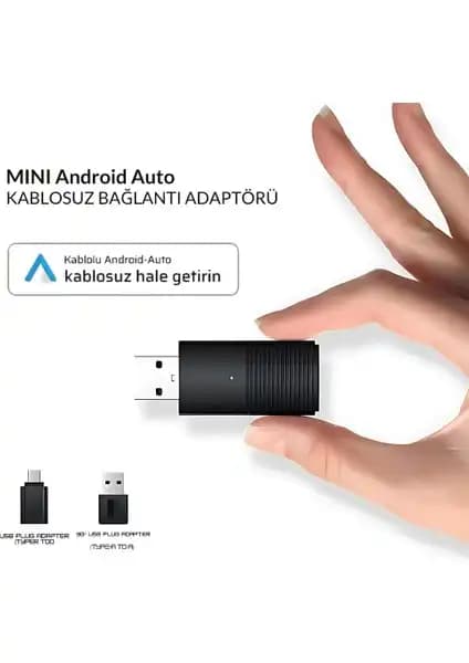 Embatech Araç İçi Android Auto Adaptörü: Kablosuz Bağlantı ve Kullanıcı Dostu Özellikler