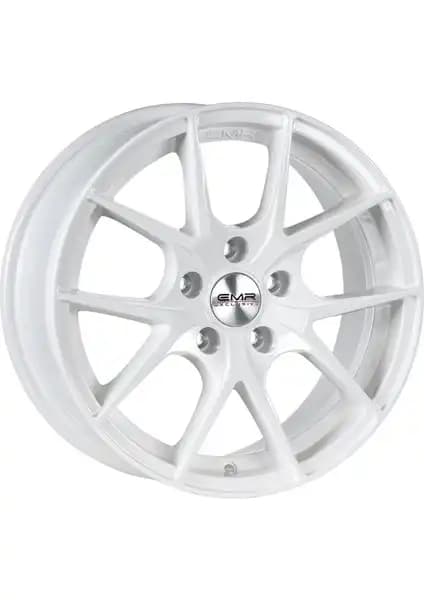 EMR Beyaz 16 inç Alüminyum Jant 100x16 ET35 CH67.1 Sıfır Durumda Modern Tasarım