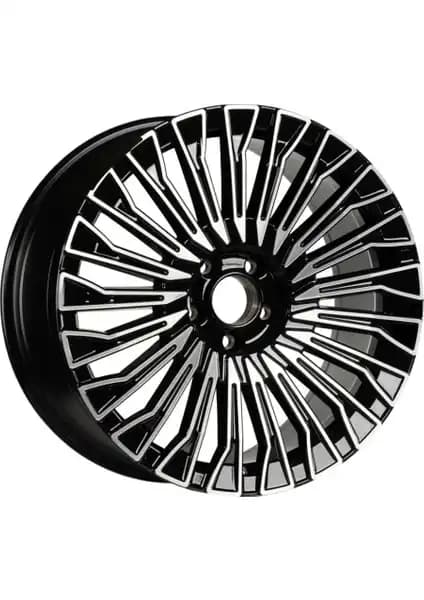 EMR S1022-01 8.0X18 İnç Siyah Parlak Jantlar Modern ve Dayanıklı Tasarım