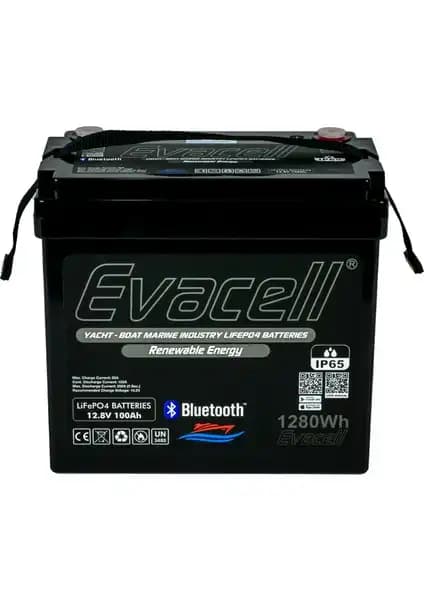 Evacell 12.8V 100 Ah LiFePO4 Akü Güç ve Güvenlik Standartlarını Yeniden Tanımlıyor