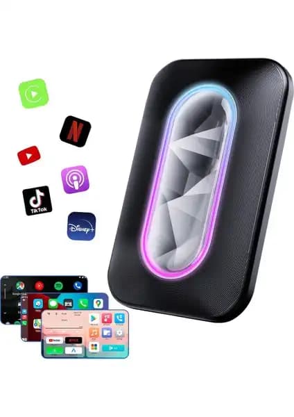 EverBox GT5RGB Akıllı CarPlay ve Android Auto Adaptörü ile Sürüş Deneyiminizi Yeniden Tanımlayın