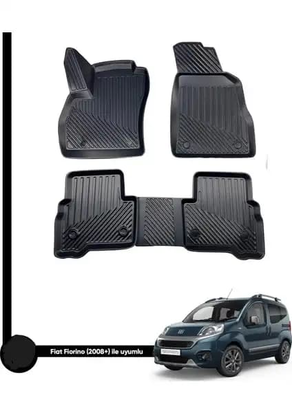 Fiat Fiorino İçin Uyumlu 3D Havuzlu Oto Paspasları - Dayanıklı ve Estetik Koruma Çözümü