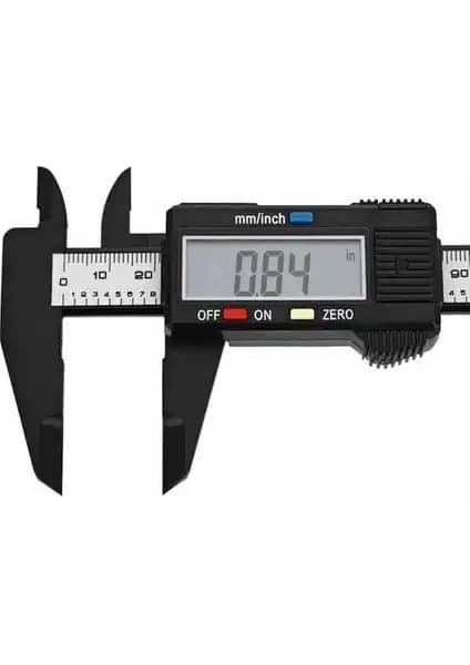 Fideco Dijital LCD Kumpas: Hassas ve Dayanıklı Karbon Fiber Ölçüm Aracı