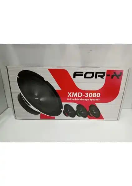For-x 20CM Orta Sürücü 300W Güçle Güçlü ve Net Sesler Sunar