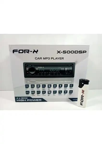 For-X X-500DSP Otomobil Teyp ve Çakmak Seti Gelişmiş Ses ve Bağlantı Özellikleri