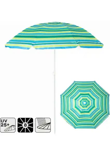 Funky Chairs Katlanabilir ve Ayarlanabilir Plaj Şemsiyesi Geniş Gölgelik ve Hafif Tasarım