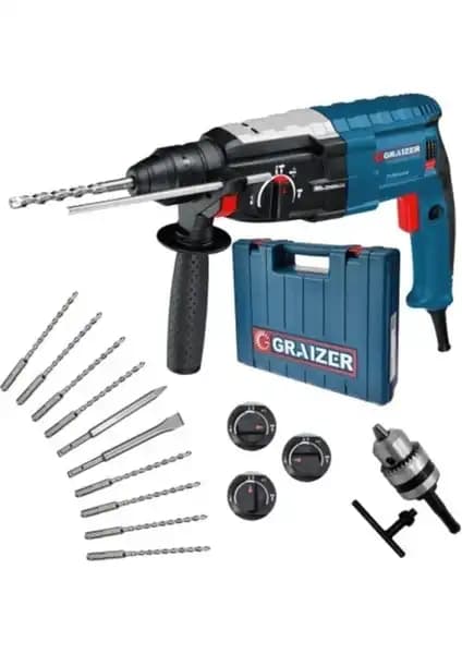 Graizer Alman 3000 Watt Kırıcı Delici: Yüksek Performans ve Dayanıklılık Özellikleri