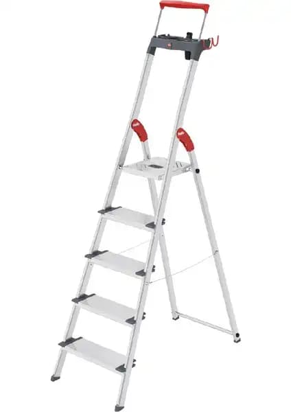 Hailo L84 Comfortlıne 5 Basamaklı Güvenli ve Çok Amaçlı Profesyonel Merdiven