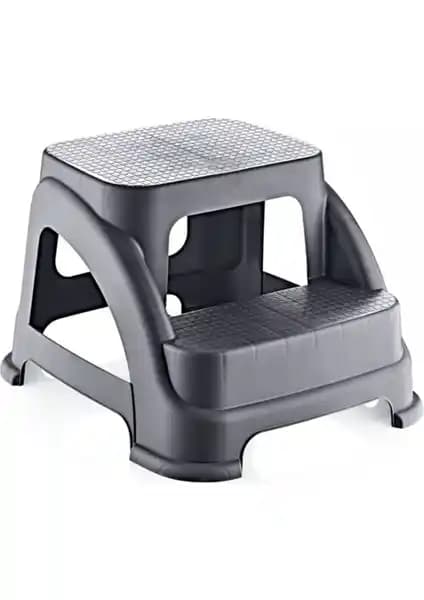 Hobby Life Küçük Basamaklı Merdiven Antrasit Renk ile Güvenli ve Dayanıklı Çözüm