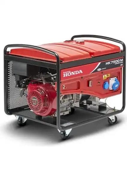 Honda HK 7500 Ms 7.5 KVA Benzinli Monofazeli Jeneratör: Güç ve Dayanıklılık Çözümü