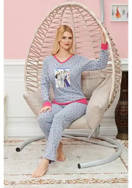 Kapsül AVM Bayan Uzun Kollu Pijama Takımı Modern ve Konforlu Tasarımıyla Öne Çıkıyor
