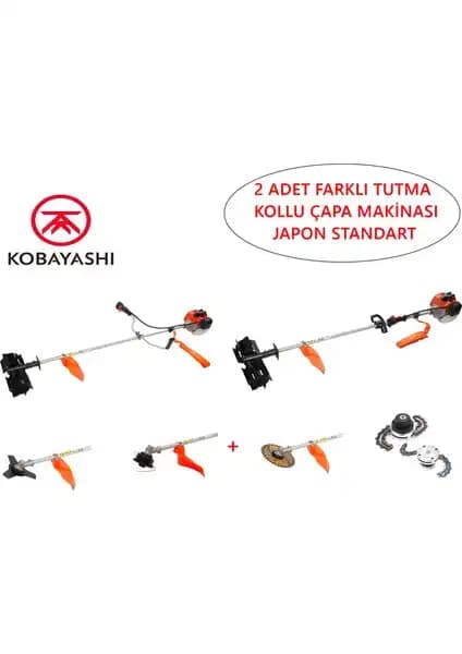 Kobayashi Japon Yan Tırpan Toprak Çapalama Makinası: Güçlü ve Çok Yönlü Bahçe Aracı
