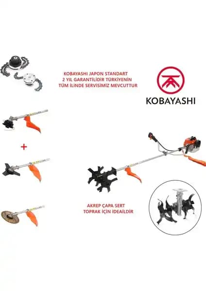 Kobayashi Yan Tırpan Çapa Makinesi: Güçlü Performans ve Dayanıklılık Özellikleri