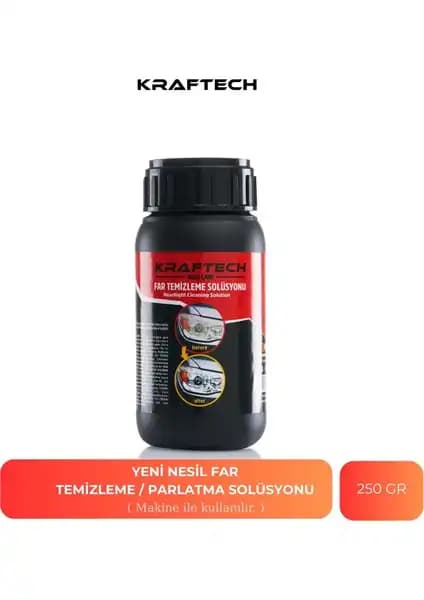 Kraftech Yeni Nesil Buharlı Far Temizleme ve Parlatma Solüsyonu Ürün İncelemesi