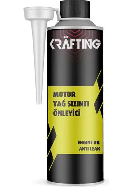 Krafting Motor Yağ Sızıntı Önleyici ile Motor Bakımında Etkili ve Çevre Dostu Çözüm