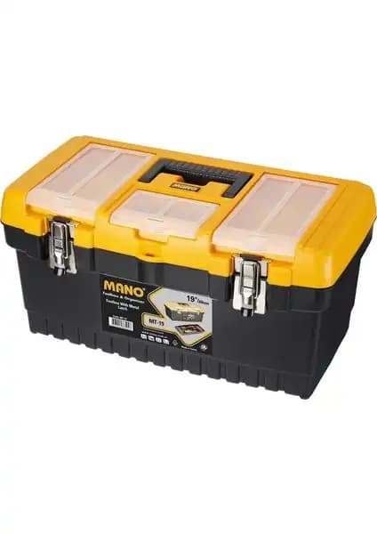 Mano Grip Metal Kilitli Takım Çantası 19 İnç Dayanıklı ve Taşınabilir Saklama Çözümü