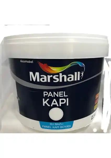 Marshall Panel Kapı Boyası Beyaz 2.5 Litre İç Mekan Dayanıklı ve Kolay Uygulanabilir