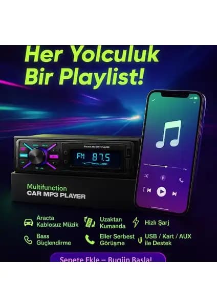 Maxessa Oto Teyp: Yüksek Ses Kalitesi ve Gelişmiş Bağlantı Özellikleriyle Araç İçin En İyi Seçenek