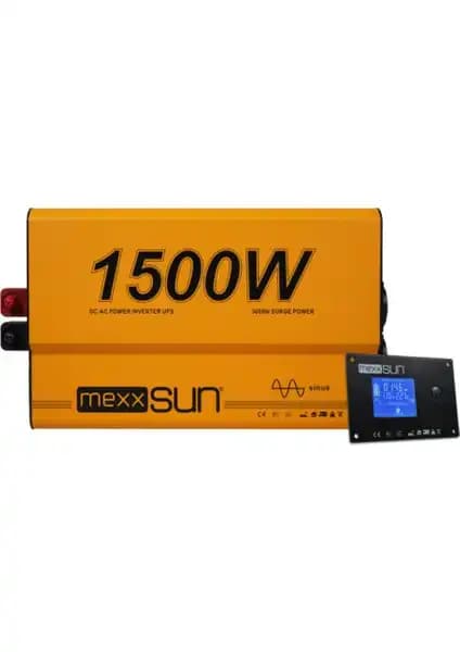 Mexxsun 12V 1500W Tam Sinüs İnverter ile Güç ve Güvenilirlik Sağlayın