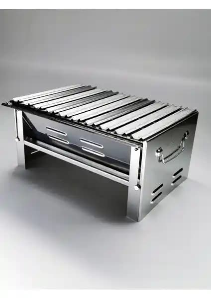 Mizan Krom Katlanır Mangal: Pratik Kullanım ve Dayanıklılık Sunan Portatif Model