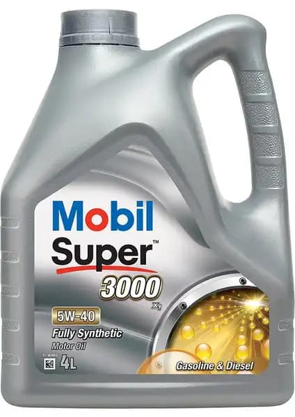 Mobil Süper 3000 X1 5W-40: Yüksek Performans ve Güvenilirlik İçin Modern Motor Yağı