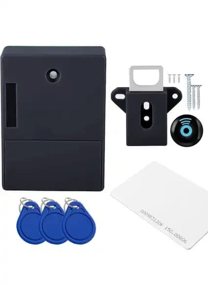 Monte Lua Gizli Çekmece Dolap RFID Kapı Güvenlik Kilidi ile Modern Güvenlik Çözümleri