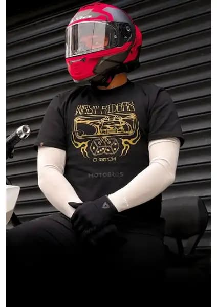 Motobros Güneş Korumalı Kol Çorabı: Motosiklet ve Bisiklet Sürücüleri İçin Şık ve Fonksiyonel Koruma