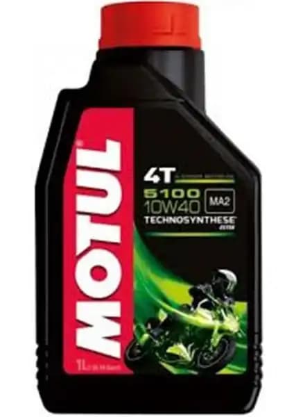Motul 5100 10W40 4T Motosiklet Motor Yağı ile Güç ve Koruma Artırıcı Performans