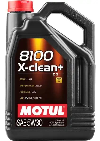 Motul 8100 X-Clean Power+ 5W-30: Yüksek Performans ve Motor Koruma Sağlayan Motor Yağı