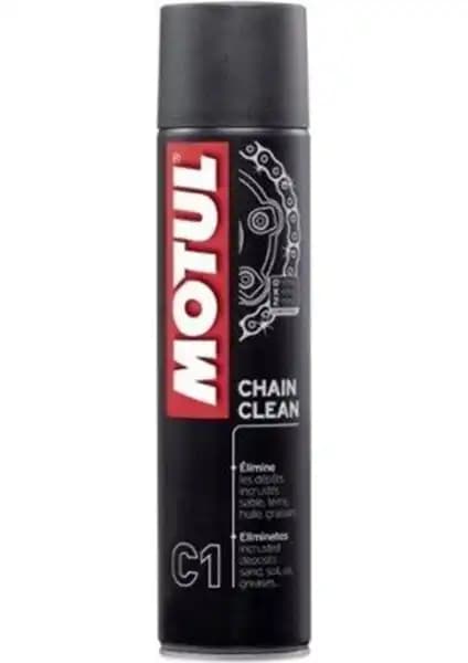 Motul C1 Zincir Temizleme Spreyi ile Motosiklet Zincir Bakımında Verimli Çözüm