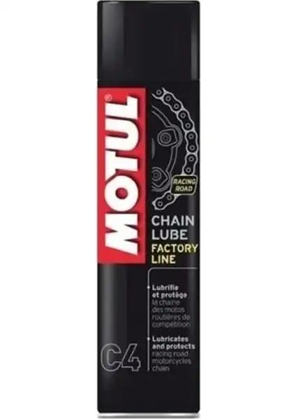 Motul C4 Zincir Yağlama Spreyi 400 ml Racing: Yüksek Performans ve Koruma Sağlayan Motosiklet Yağı
