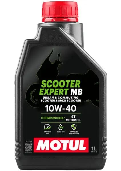 Motul Scooter Expert MB 10W40 4T Motor Yağı ile scooter performansınızı artırın