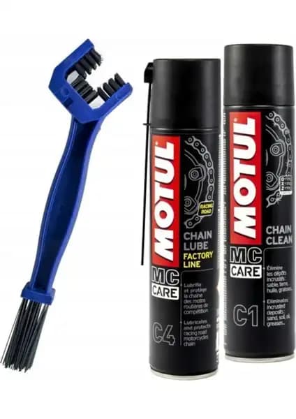 Motul Zincir Bakım C1 C4 Seti ile Bisiklet ve Motosiklet Zincirlerinizi Uzun Ömürlü Kılın