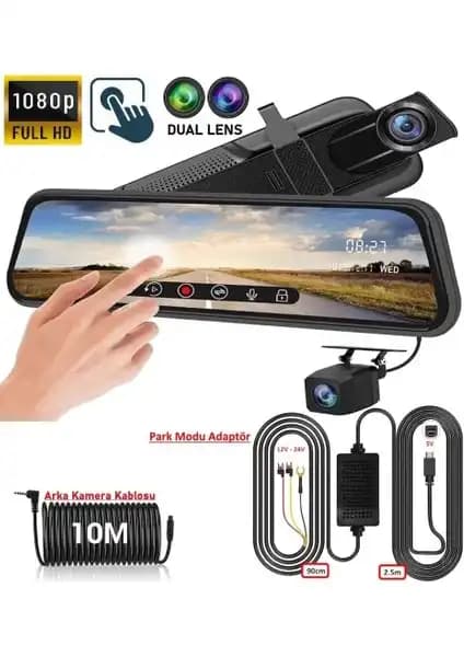 MPIA CC63 10 İnç Dokunmatik Ekranlı FullHD Araç İçi Kamera Güvenlik ve Konfor Çözümü