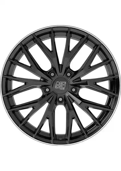 MSW 44 5X108 8,5X20 ET45 Gloss Black Lip Polished Jant Modern ve Dayanıklı Tasarım