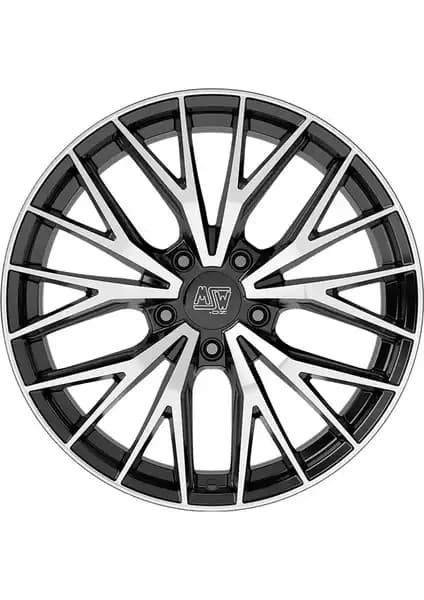 MSW 44 5X108 8,5X20 Gloss Black Full Polished Jant Modern Performans ve Şıklık