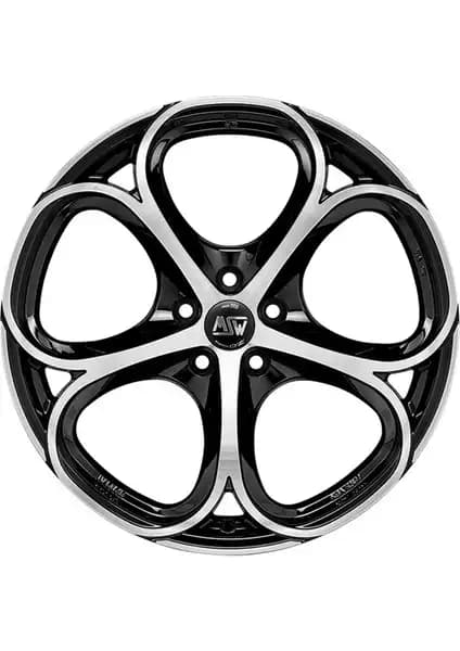 MSW 82 Serisi 5X110 8X19 ET42 Gloss Black Full Polished Jantlar