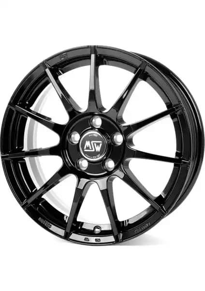 Msw-85 5X112 8X18 ET48 Gloss Black Jant: Şık ve Dayanıklı Otomobil Jantları