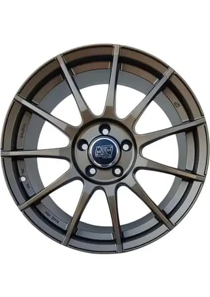 MSW -85 Serisi 4X100 17 Inç Mat Bronz Otomobil Jantları Modern Tasarım ve Dayanıklılık