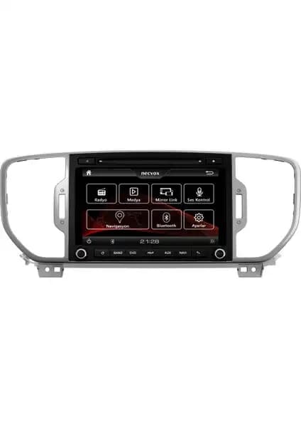 Necvox DVA-S99127 Kia Sportage İçin Gelişmiş Navigasyon ve Multimedya Sistemleri