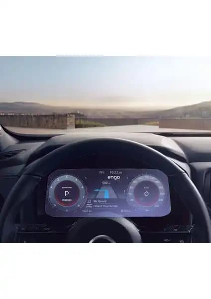 Nissan Qashqai 12.3 İnç Dijital Gösterge Ekran Koruyucu Nano Ürünü İncelemesi