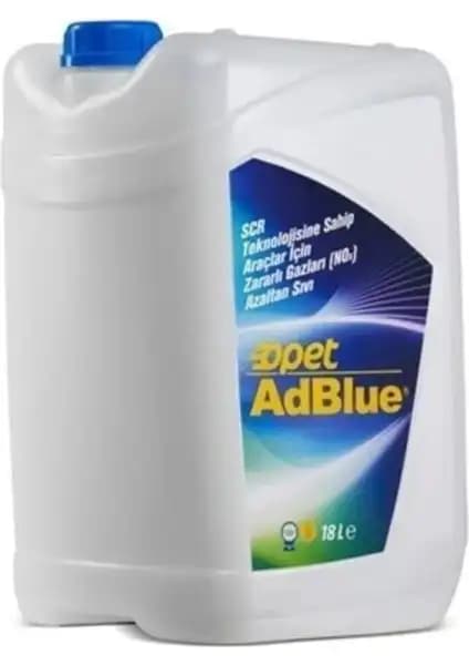 Opet Adblue 18LT Çevre Dostu ve Yüksek Performanslı Emisyon Azaltıcı Çözüm