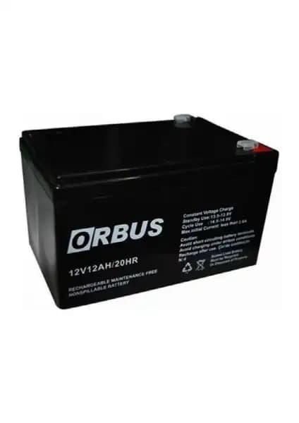 Orbus 12V 12A Bakımsız Kuru Akü: Uzun Ömürlü ve Güvenilir Enerji Kaynağı